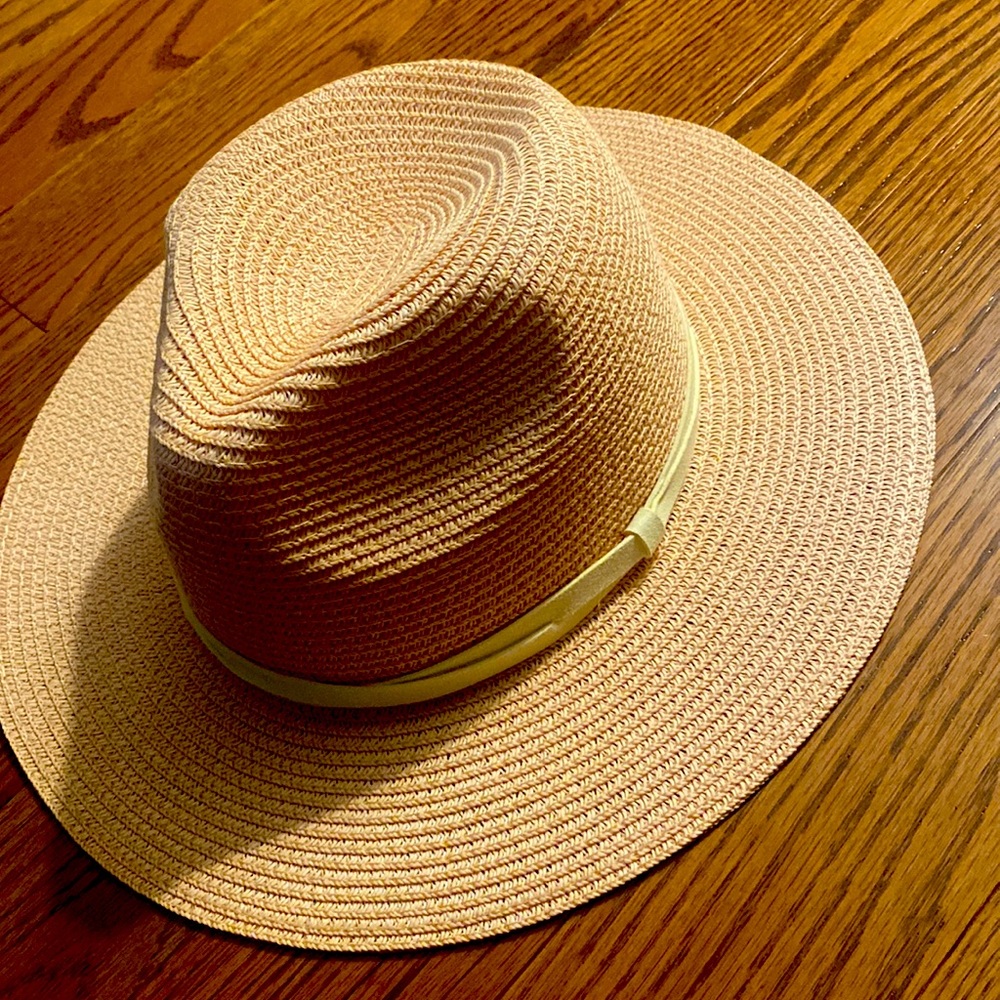Adjustable light pink hat. Never worn